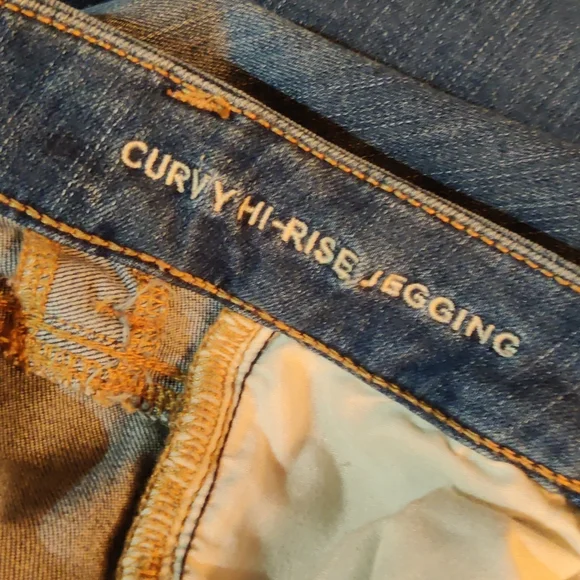 American Eagle Outfitters Next Level Curvy High Rise Jegging - Picture 8 of 9